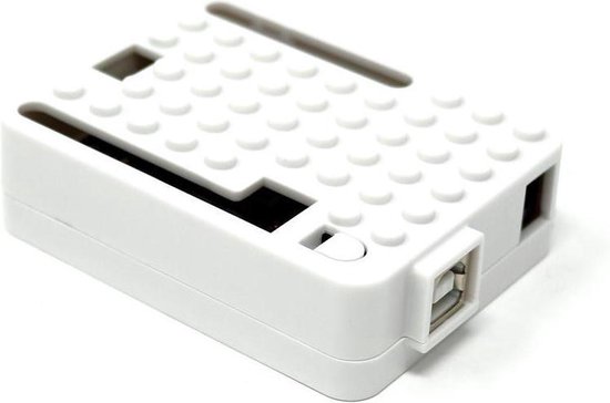 Arduino Uno R3 behuizing Lego compatible - wit