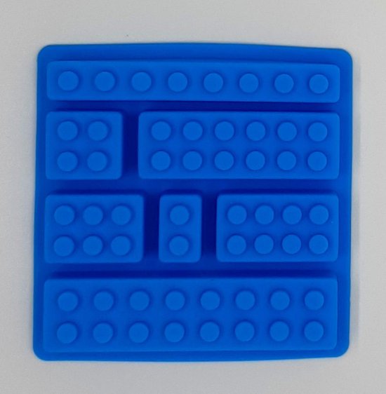 Lego blokje mal - zeep maken - legoblokjes - siliconen mal - gipsmal - zeepmal - resin art - cake mal