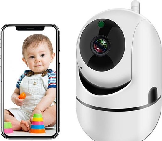 Babyfoon met Camera en App - Nachtzicht - Bewegingsdetector - Terugspreekfunctie - Baby Monitor