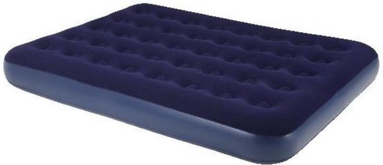 ZOVAIO Luchtmatras- Opblaasbare luchtbedden- 203x152x22cm-Drie persoons- Queen size