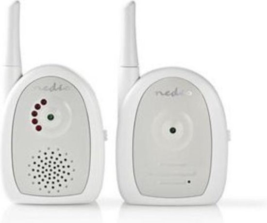 Nedis Babyfoon - Audio Babyphone - Digitaal - 2,4 Ghz - Wit