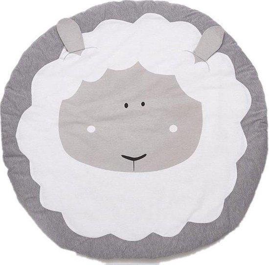 Baby speelkleed Schaap - Baby boxkleed Schaap - Kruipkleed baby - 90 x 90 CM