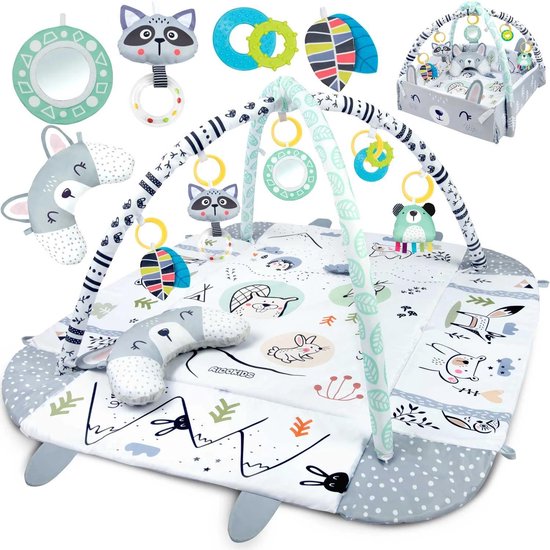 BabyGym Met Boog - - Speelmat baby  - Speelkleed Baby