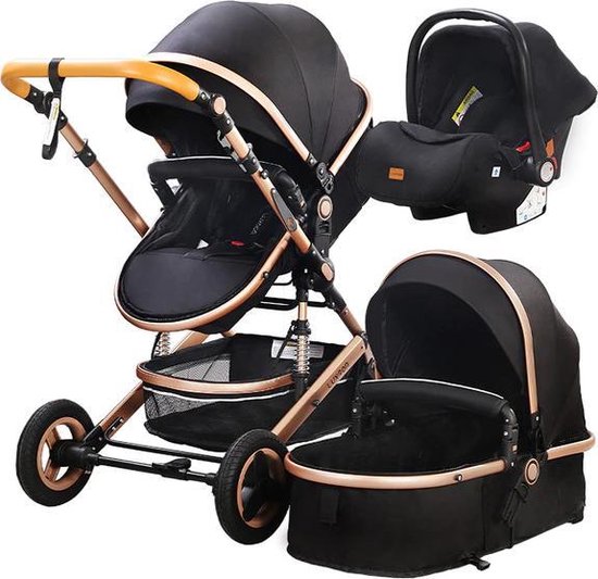 Kinderwagen Baby Buggy 3 in 1 - anti shok Kinderwagen