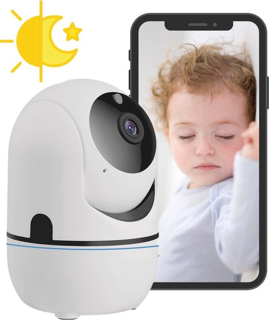 Babyfoon 1080p Full HD Camera met Spraakfunctie - Babycam - 4G/5G