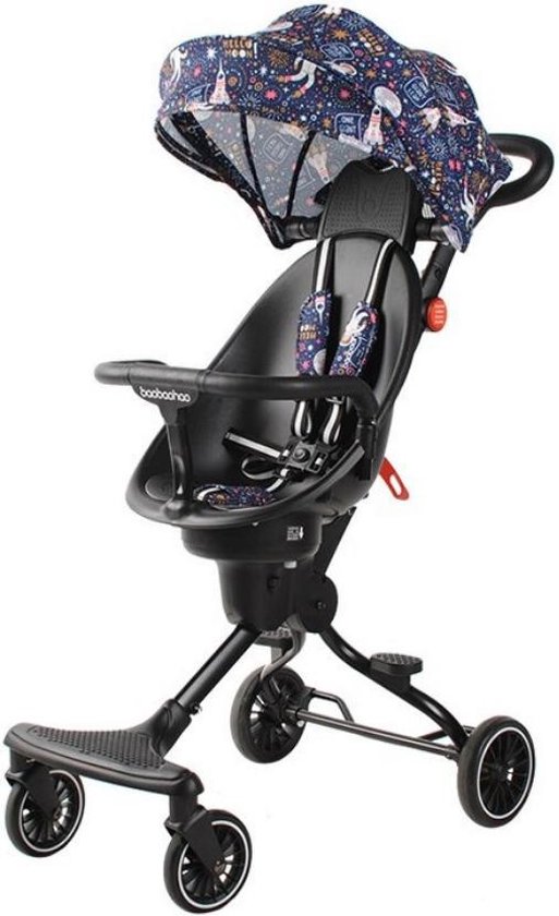 Dakta® Kinderwagen | Met zonwering | Opvouwbaar | Compact | Wandelwagen | Buggy | Lichtgewicht