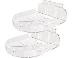 Babyfoon Wandbevestiging - Opbergrek Beveiliging - Veilige Plaatsing - Schadevrij Verwijderen - 2 Stuks - Wit